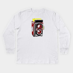 Vintage camera Kids Long Sleeve T-Shirt